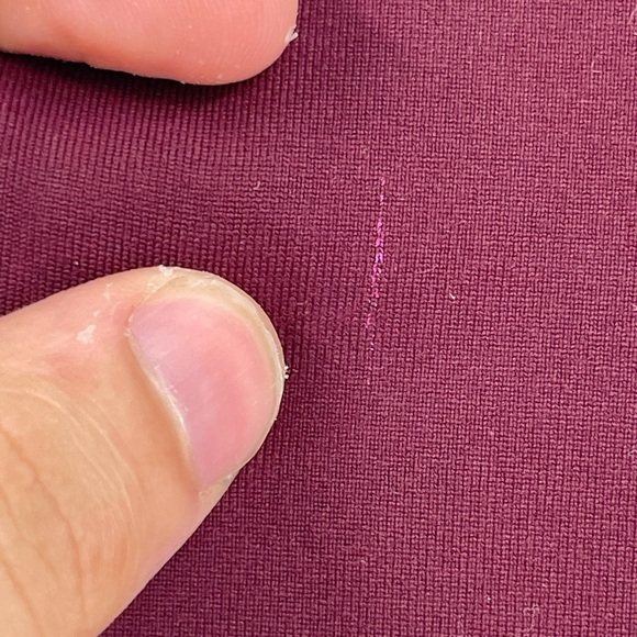 Free people movement active wear workout kali crop leggings wine red size small - Picture 9 of 13